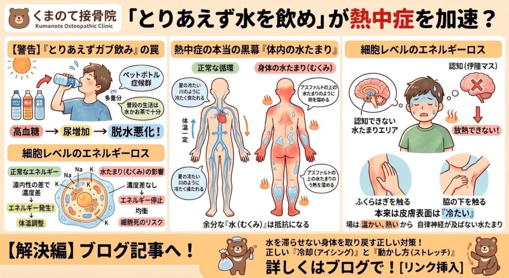 熱中症イラスト