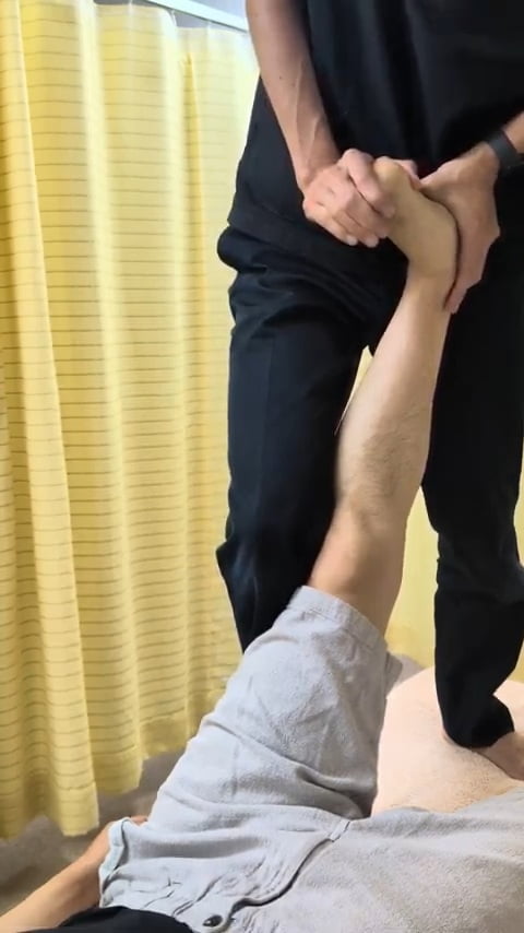 下腿のストレッチ方法